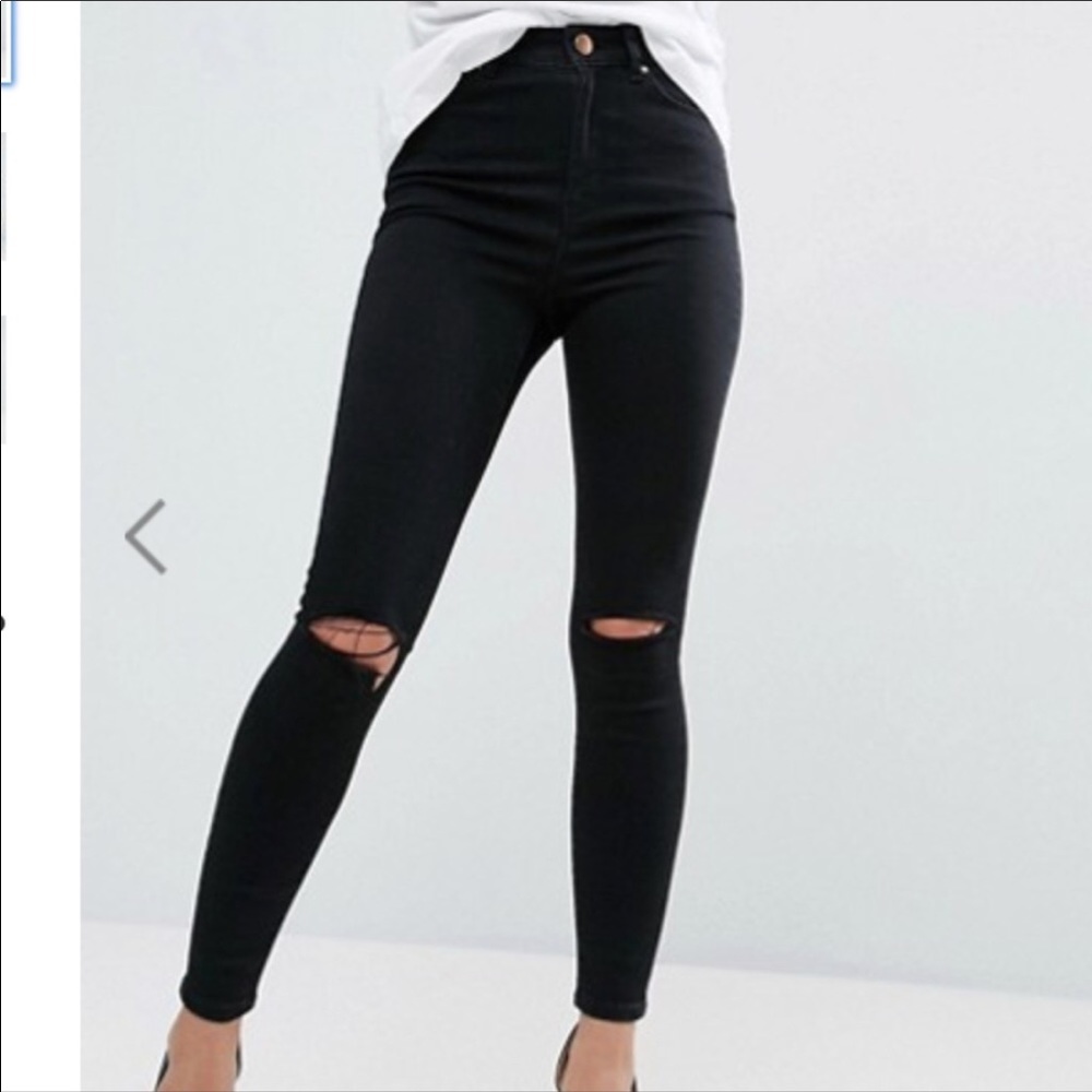 ASOS Ridley high waist jeans